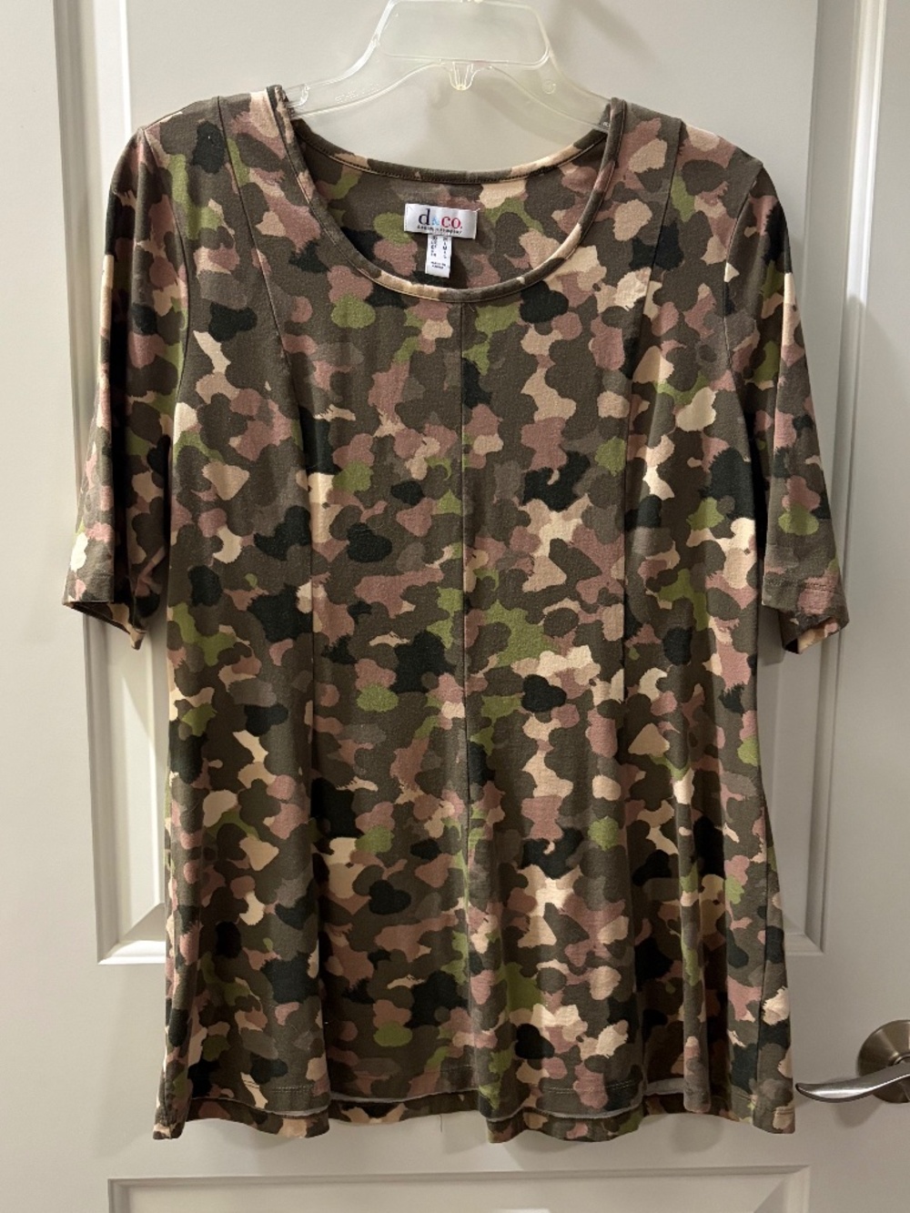 Denim & Co Peplum T-Shirt